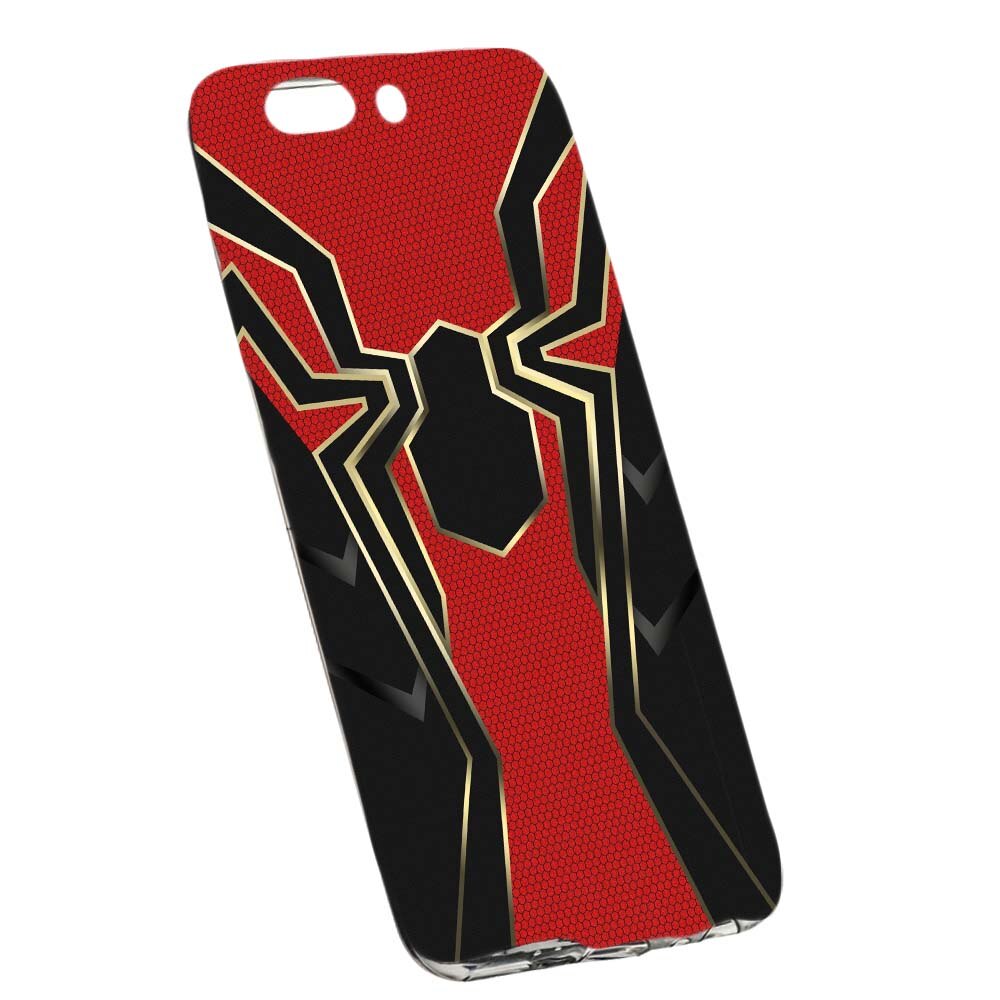Husa de protectie Marvel, Spider-Man pentru Huawei Y6 2018, rezistenta la uzura, anti-alunecare, din silicon Premium, 244