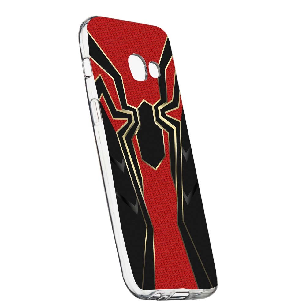 Husa de protectie Marvel, Spider-Man pentru Samsung Galaxy A5 2016, rezistenta la uzura, anti-alunecare, din silicon Premium, 244