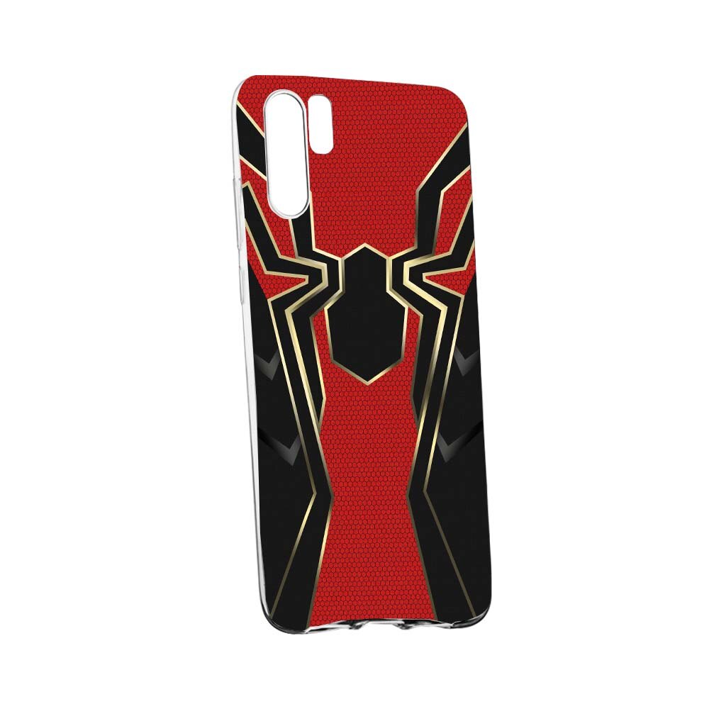 Husa de protectie Marvel, Spider-Man pentru Huawei P30 Pro, rezistenta la uzura, anti-alunecare, din silicon Premium, 244