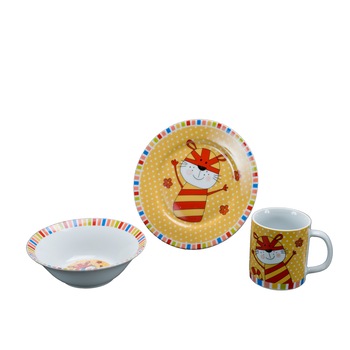 Set din ceramica pentru copii, Forest Friends - Tigru Set din ceramica pentru copii, Forest Friends - Tigru