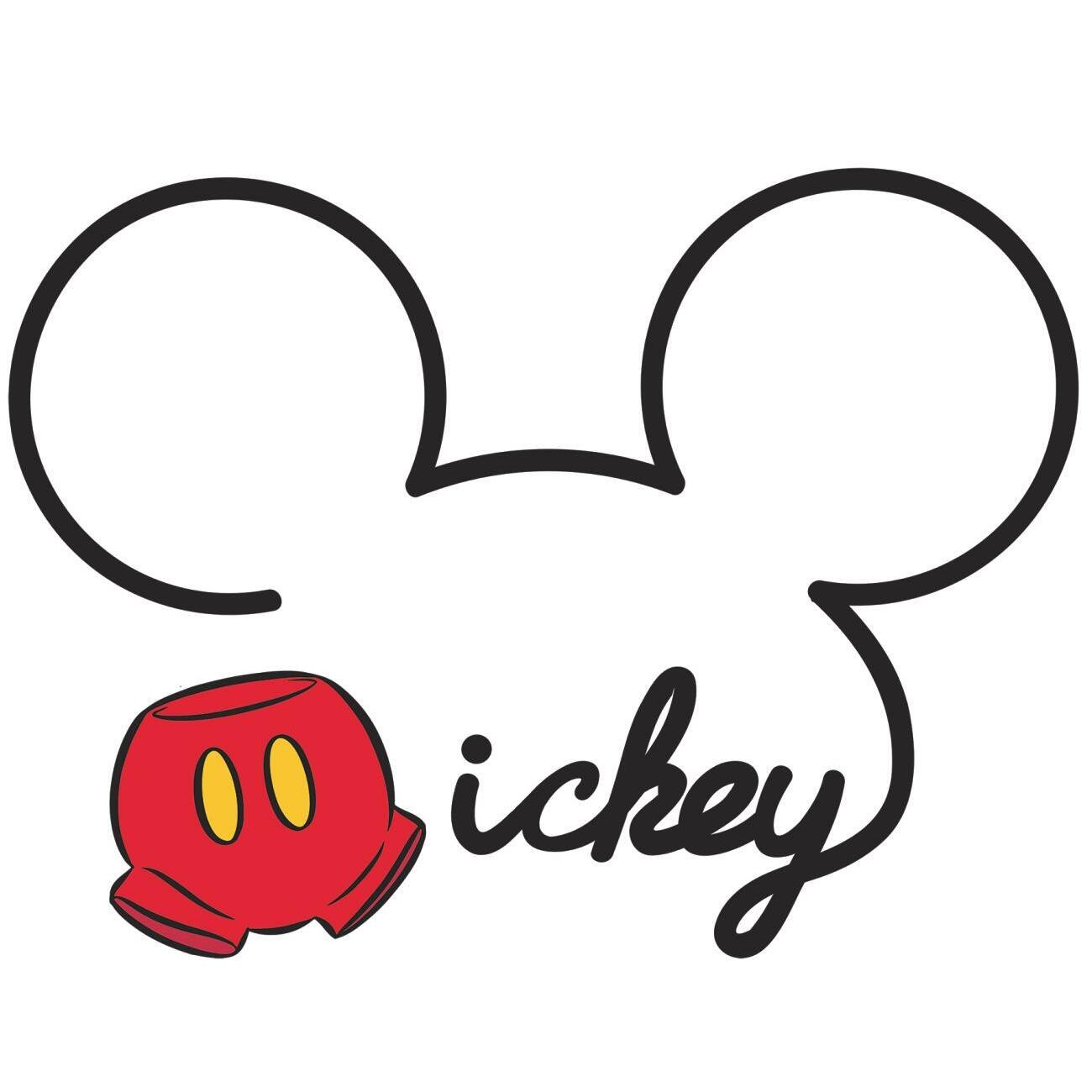 Sticker gigant TOTUL DESPRE MICKEY | 80 x 59,6 cm