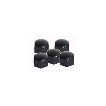 Set capace design negre, marca Simoni Racing, pentru prezoane/piulite, cod CBN/17. Set capace design negre, marca Simoni Racing, pentru prezoane/piulite, cod CBN/17.