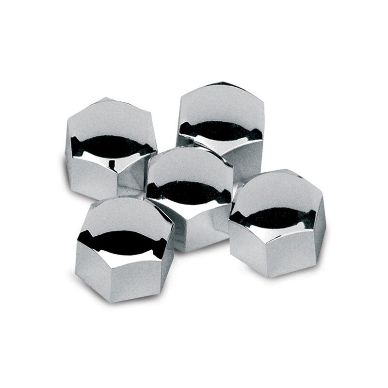 Set capace design cromate, marca Simoni Racing, pentru prezoane/piulite, cod CBC/19.