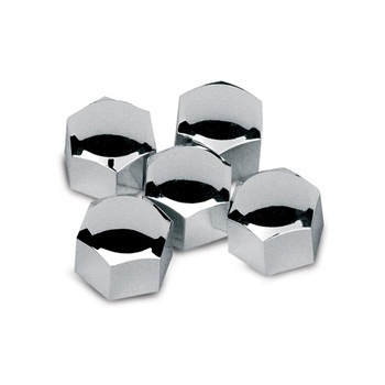 Set capace design cromate, marca Simoni Racing, pentru prezoane/piulite, cod CBC/19. Set capace design cromate, marca Simoni Racing, pentru prezoane/piulite, cod CBC/19.