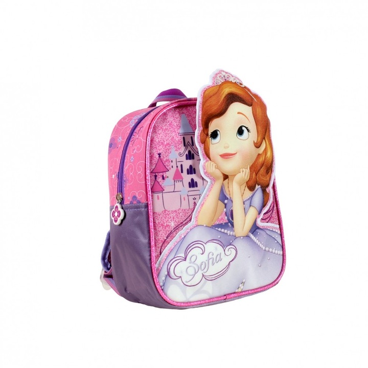 Ghiozdan cu un compartiment Disney Sofia 20,5x24x9 cm
