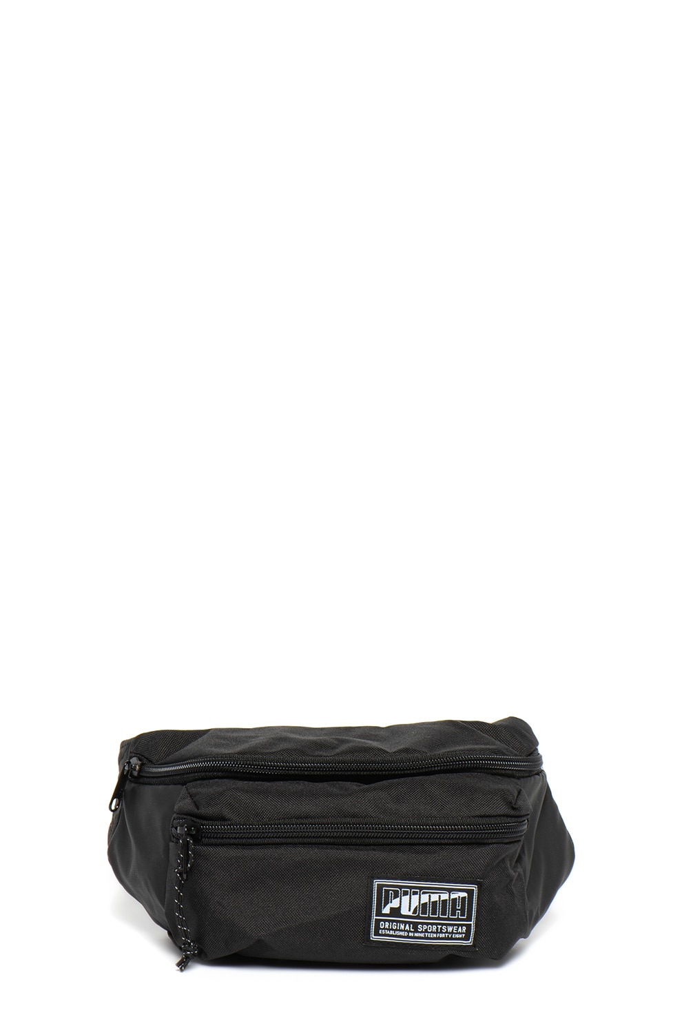 Puma, Borseta cu aplicatie logo Academy, Negru