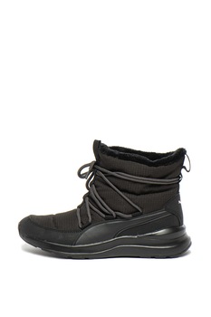 Puma, Ghete cu insertii din piele ecologica Adela Puma, Ghete cu insertii din piele ecologica Adela