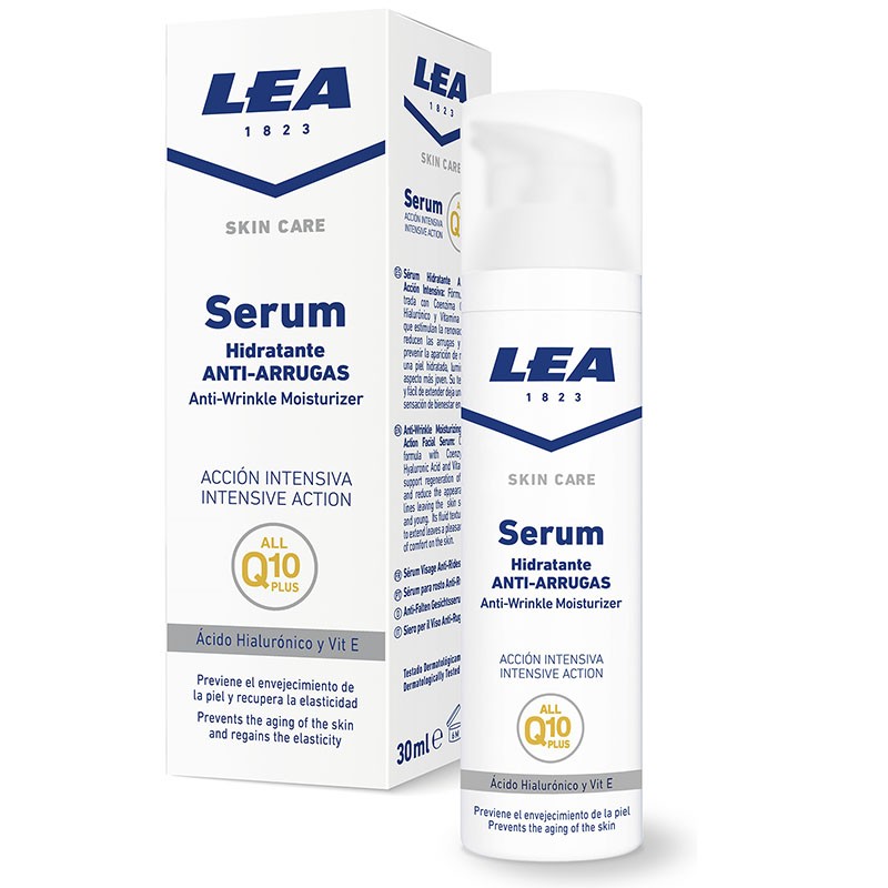 Ser pentru fata antiriduri cu coenzima Q10 LEA, 30ml