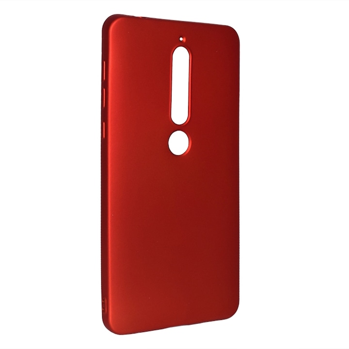 Силиконов гръб Omni Flash Mat за Xiaomi Redmi 4A, Червен