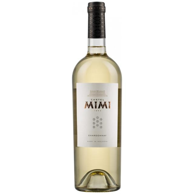 Vin alb sec Chardonnay 2018, 0.75L, Castel Mimi