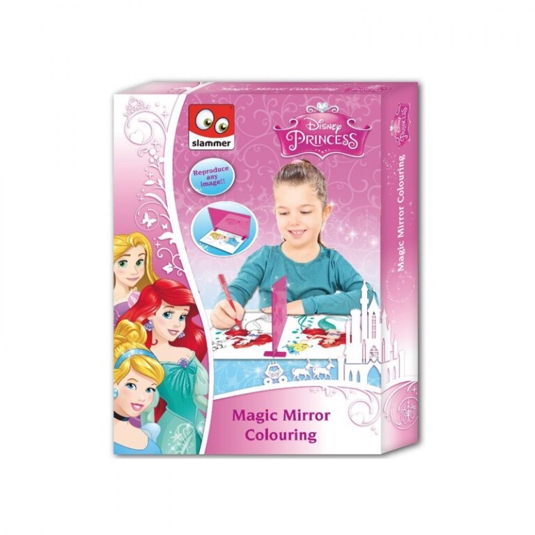 Set de colorat oglinda magica Disney Princess - Canenco