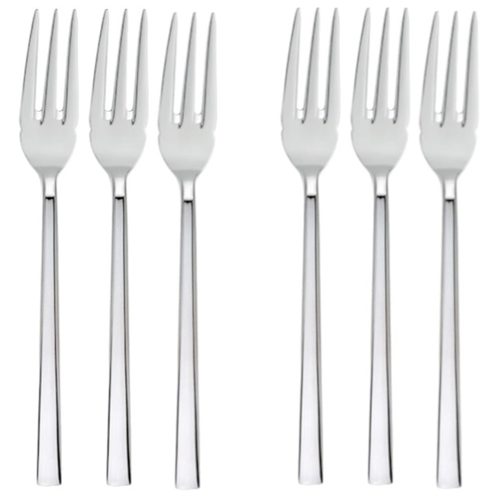 Set 6 furculite pentru peste profesionale HISAR colectia MILAN