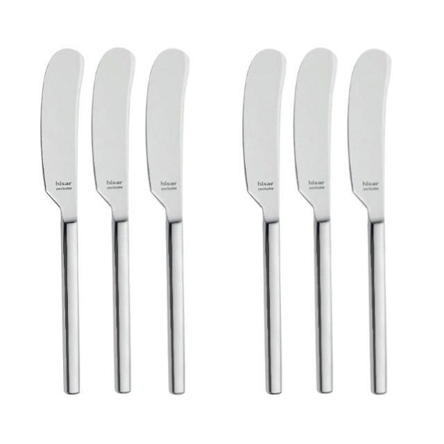Set 6 cutite pentru unt profesionale HISAR colectia MILAN