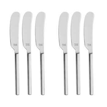 Set 6 cutite pentru unt profesionale HISAR colectia MILAN Set 6 cutite pentru unt profesionale HISAR colectia MILAN