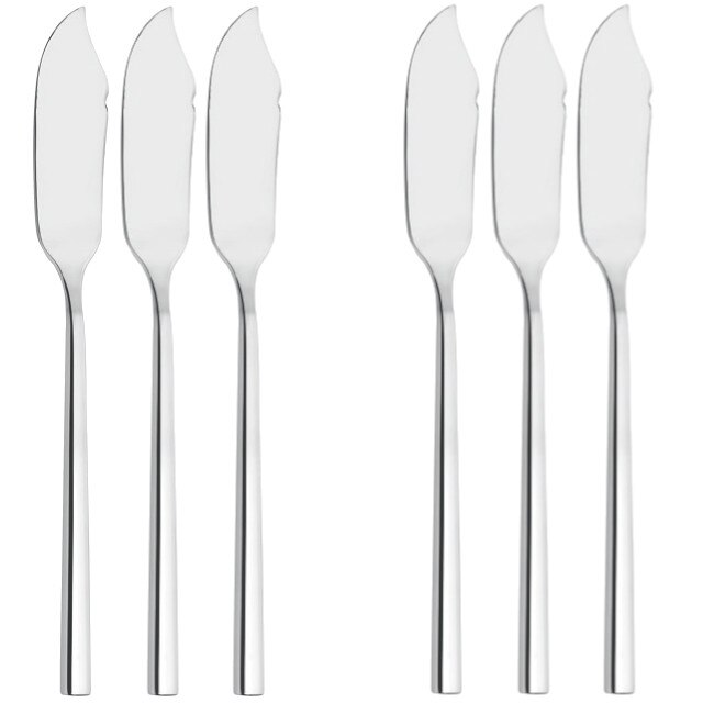 Set 6 cutite pentru peste profesionale HISAR colectia MILAN