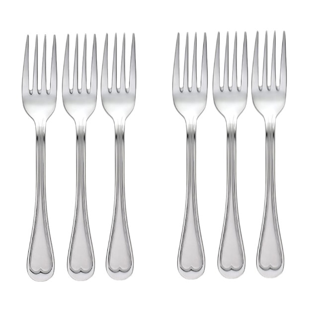 Set 6 furculite pentru desert profesionale HISAR colectia TOPKAPI