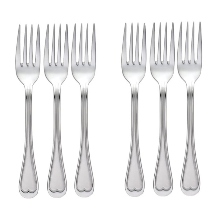 Set 6 furculite pentru servit profesionale HISAR colectia TOPKAPI