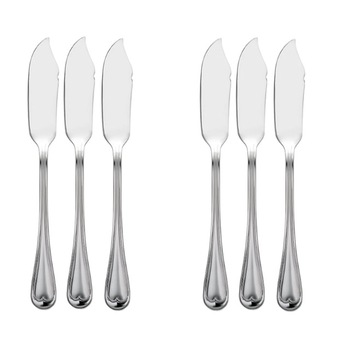Set 6 cutite pentru peste profesionale HISAR colectia TOPKAPI Set 6 cutite pentru peste profesionale HISAR colectia TOPKAPI