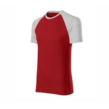 Tricou DUO, bumbac 100%, combinatie rosu si gri, marca Adler, marimea XL Tricou DUO, bumbac 100%, combinatie rosu si gri, marca Adler, marimea XL