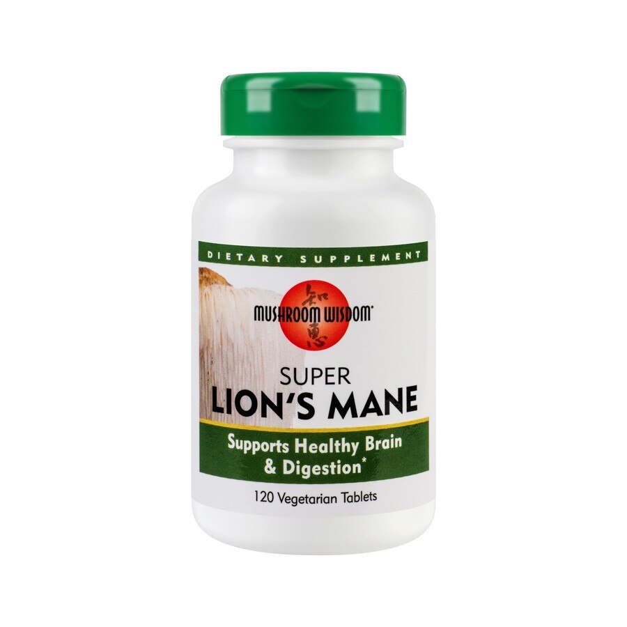 Supliment alimentar Super Lion’s Mane Mushroom Wisdom, 120 capsule Secom