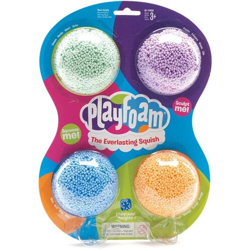 Set Spuma de Modelat Educational Insights Playfoam 4 Bucati