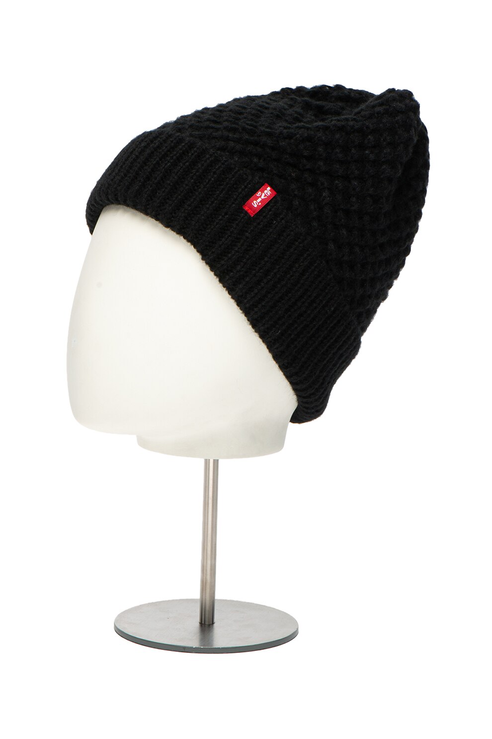 Levi's, Caciula elastica cu detalii striate, Negru