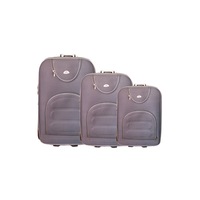 Set 3 trolere, gri, 8 roti de silicon, 75cm, 65cm, 55cm, dae4222