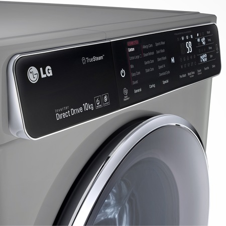 Masina de spalat rufe LG F14U1JBS6, 10 KG, 1400 rpm, Clasa A+++, Argintiu