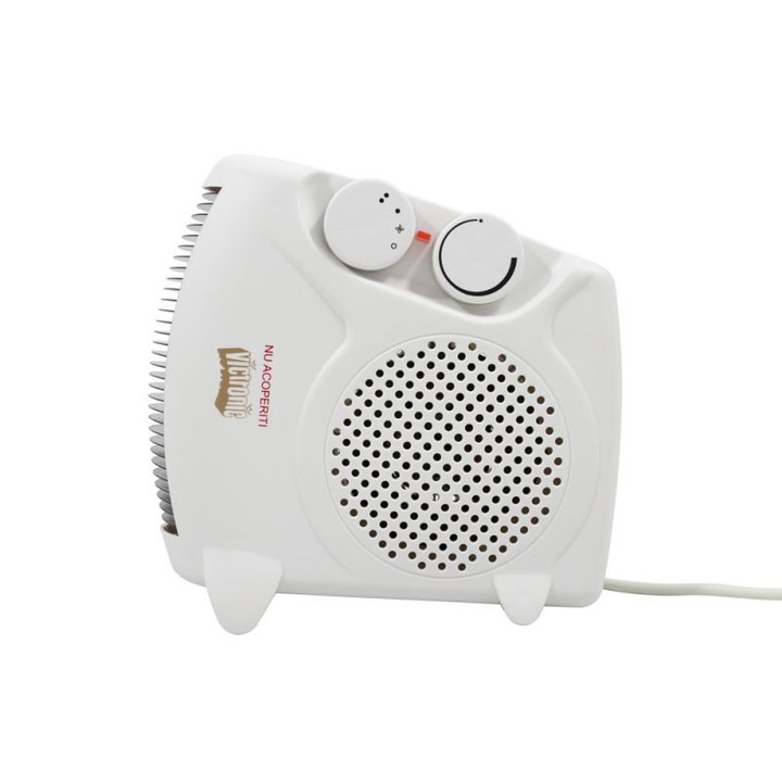 Hősugárzó Victronic, 2000 W, 2 teljesítményfokozat, Termosztát, Túlmelegedés elleni védelem