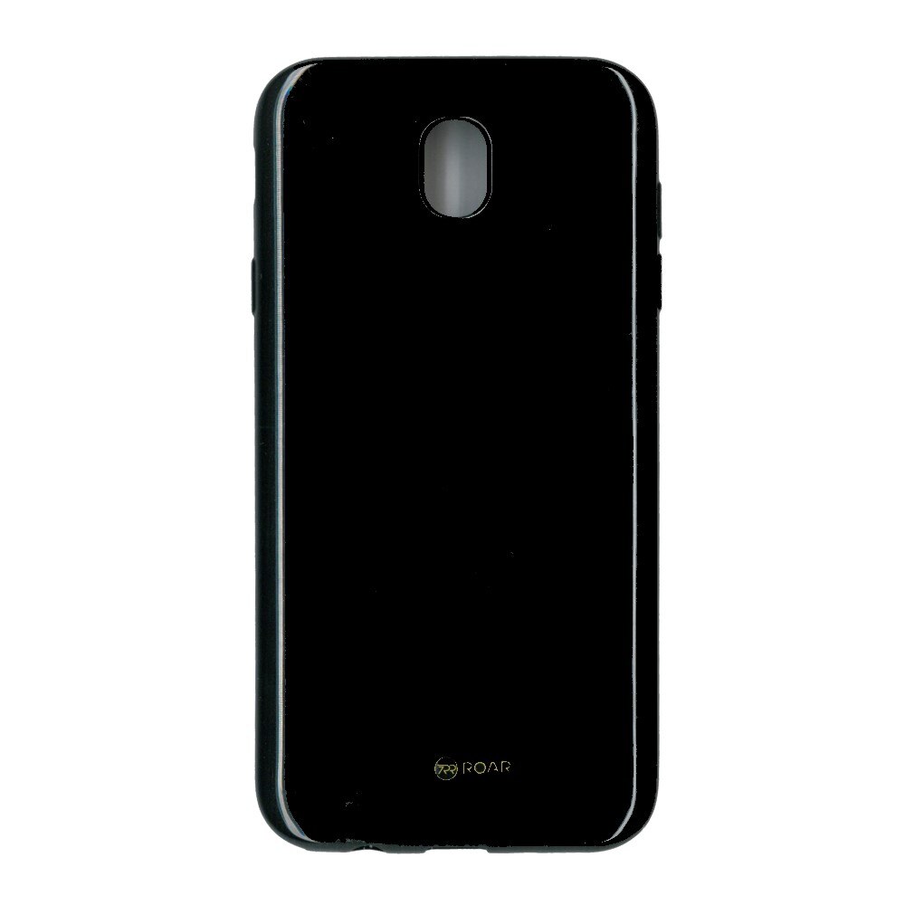 Husa din silicon lucios, Roar LA-LA Glaze, pentru Samsung Galaxy J7 2017, negru