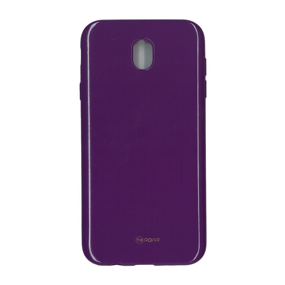 Husa din silicon lucios, Roar LA-LA Glaze, pentru Samsung Galaxy J7 2017, mov