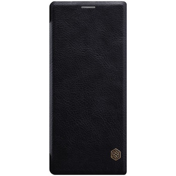 Husa flip tip carte pentru Sony Xperia 10 Plus - Nillkin Qin negru Husa flip tip carte pentru Sony Xperia 10 Plus - Nillkin Qin negru
