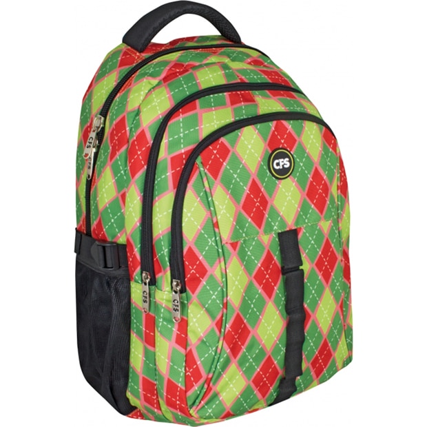 Rucsac Cool For School, 3 compartimente, suport laptop, 42x28x18 cm
