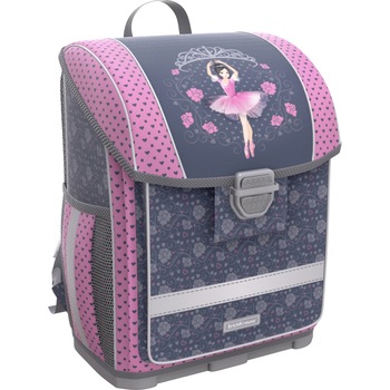 Ghiozdan ErichKrause Balet, ergonomic, 15 L, Gri/Roz Ghiozdan ErichKrause Balet, ergonomic, 15 L, Gri/Roz