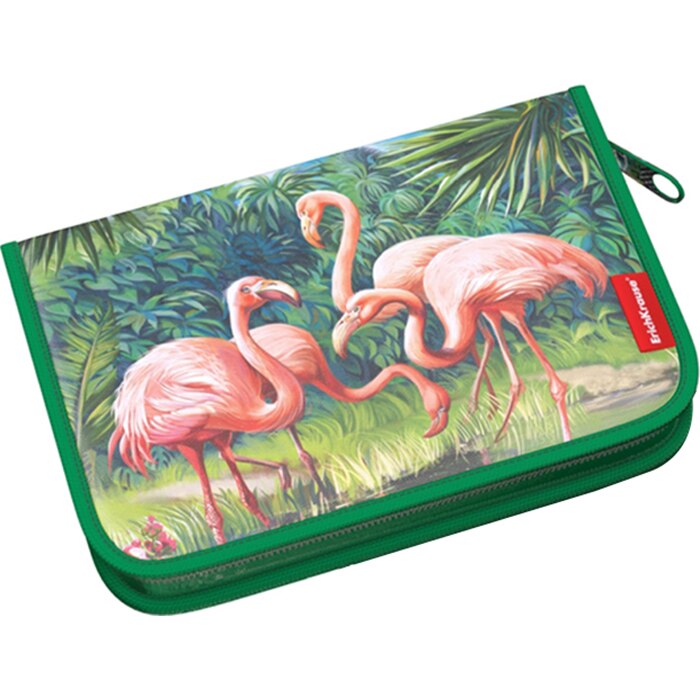 Penar ErichKrause Flamingo, 13,5x20,5x3 cm, Verde