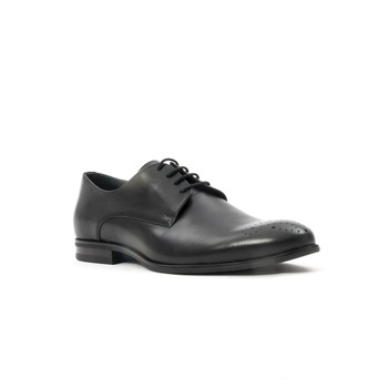 Pantofi barbati eleganti, piele naturala, Leofex 898, negru 6589, Negru Pantofi barbati eleganti, piele naturala, Leofex 898, negru 6589, Negru