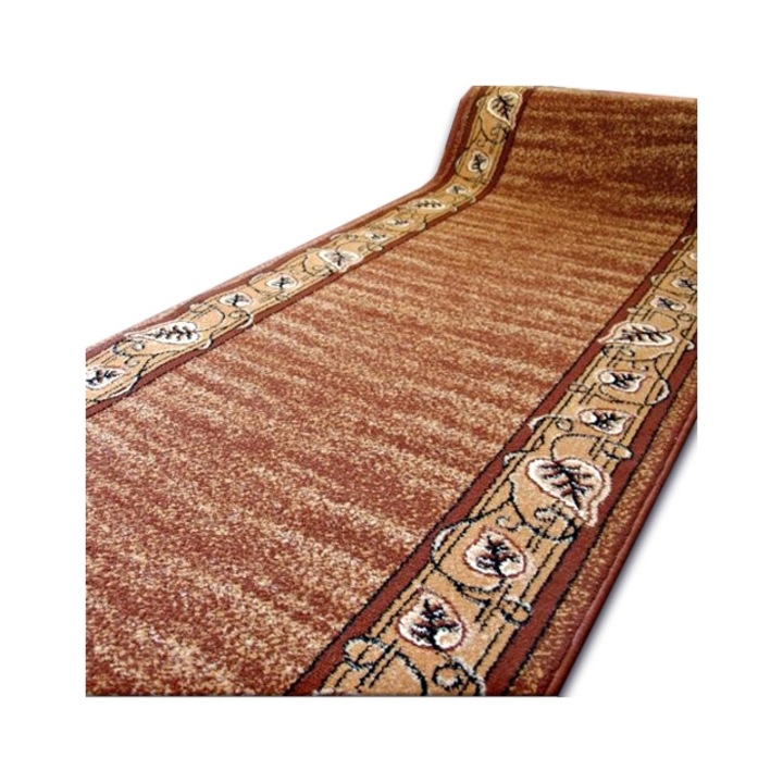 Dywany Łuszczów, Feliks, futószőnyeg, barna, 70 cm