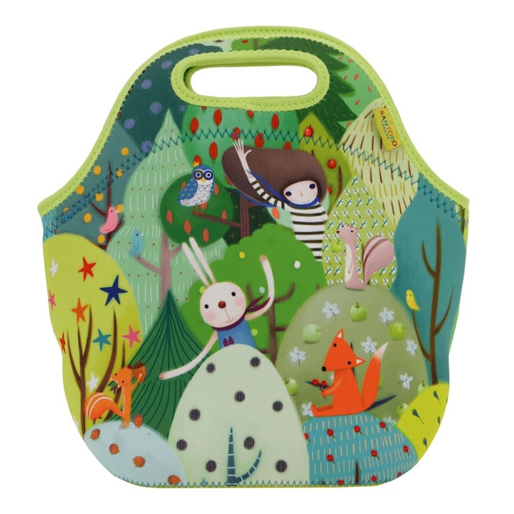 Ételhordó táska, Kori Kumi - Toodle Pip, 30 x 28 x 16 cm