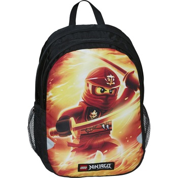 Rucsac extins LEGO V-Line - design rosu NinjaGo Kai Rucsac extins LEGO V-Line - design rosu NinjaGo Kai