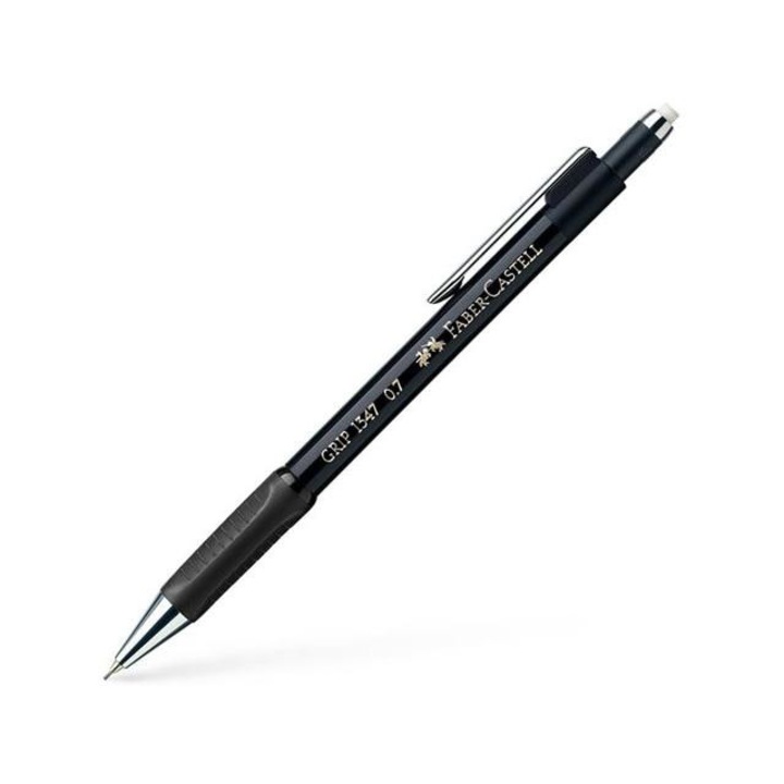 Faber-Castell 1347996 Faber-Castell: Töltőceruza Grip 1347 0,7mm fekete