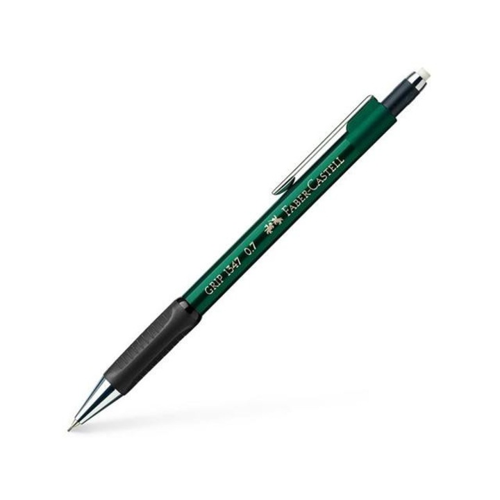 Faber-Castell 1347637 Faber-Castell: Töltőceruza Grip 1347 0,7mm zöld