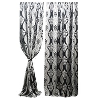 set 2 draperii black-out mastel 100x245cmx2 culoare gri-negru model baroc b9m imagen 44_0_
0