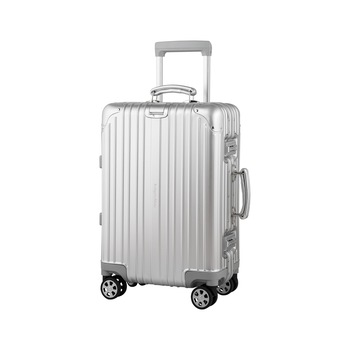 Troler aluminiu Spinner Kruger&Matz 4 roti, 32 L, argintiu Troler aluminiu Spinner Kruger&Matz 4 roti, 32 L, argintiu