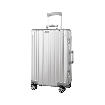 Troler aluminiu Spinner Kruger&Matz 4 roti, 54 L, argintiu Troler aluminiu Spinner Kruger&Matz 4 roti, 54 L, argintiu