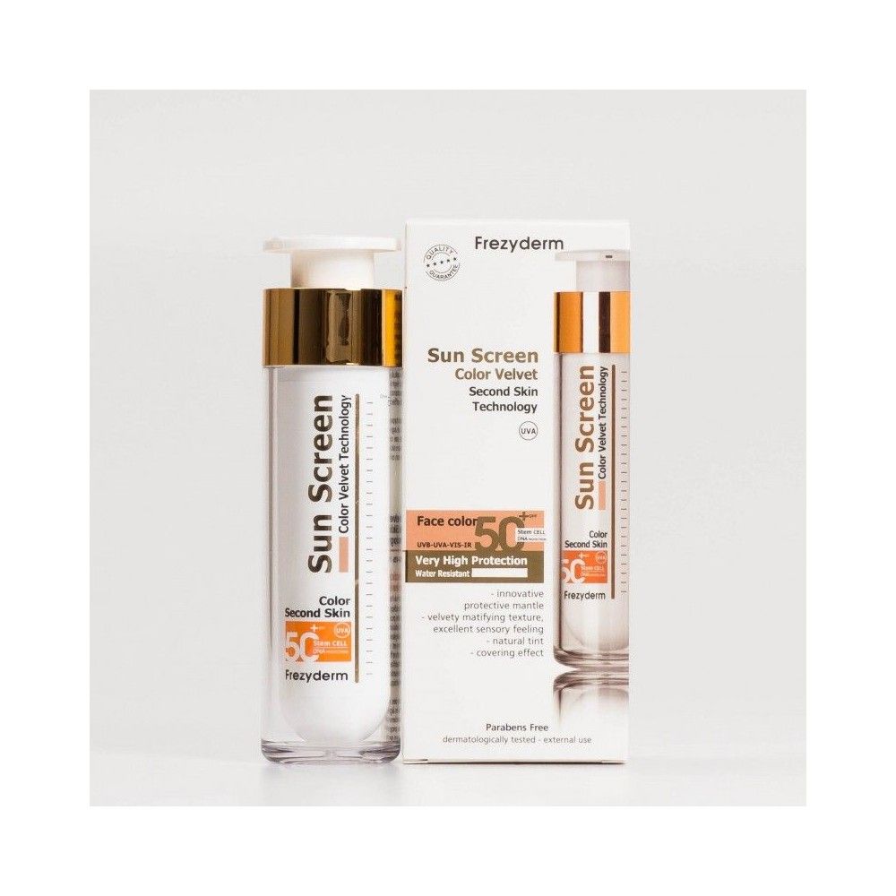 sunscreen color velvet