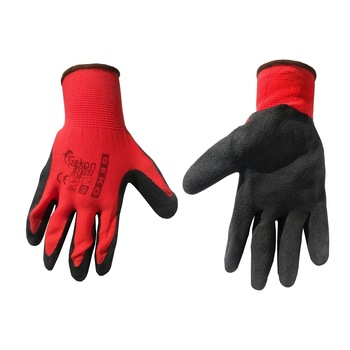 Manusi de protectie GEKO, marimea 8, Latex rosu, G73531 Manusi de protectie GEKO, marimea 8, Latex rosu, G73531