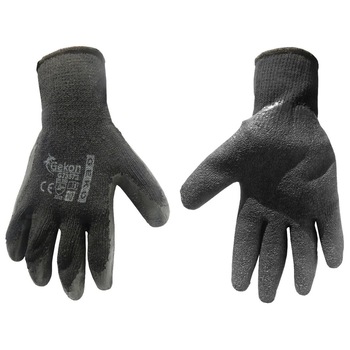 Manusi groase pentru protectie GEKO, marimea 10, Latex negru, G73573 Manusi groase pentru protectie GEKO, marimea 10, Latex negru, G73573