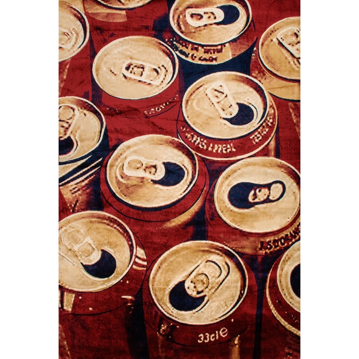 Едноцветен килим Isphahan 84029 Червен 160x230 см