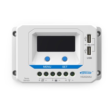 Controler solar PWM, seria Viewstar AU, 12-24V automat, 20A Controler solar PWM, seria Viewstar AU, 12-24V automat, 20A