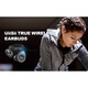 Casti fara fir, UiiSii, Bluetooth, Negru